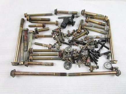 Assorted used Skid and Chassis Hardware from a 2006 Polaris Dragon RMK 700 Snowmobile for sale. Shop our online catalog. Alberta Canada! We ship daily across Canada!