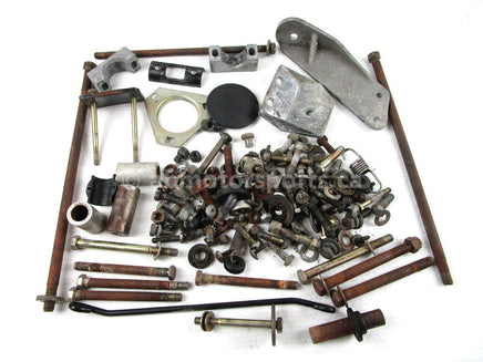 Assorted used Chassis and Skid Hardware from a 1998 Arctic Cat ZL500 Snowmobile for sale. Shop our online catalog. Alberta Canada! We ship daily across Canada!