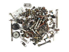 Assorted used Chassis and Body Hardware from a 2009 Polaris RMK 800 Snowmobile for sale. Shop our online catalog. Alberta Canada! We ship daily across Canada!