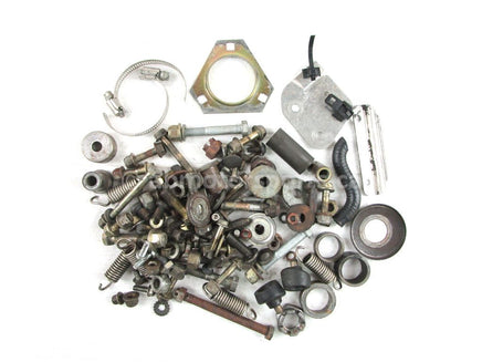 Assorted used Chassis and Body Hardware from a 2005 Skidoo Summit 800 HO 159 Snowmobile for sale. Shop our online catalog. Alberta Canada! We ship daily across Canada!