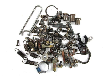 Assorted used Chassis and Body Hardware from a 2008 Skidoo Summit 800 X HO Snowmobile for sale. Shop our online catalog. Alberta Canada! We ship daily across Canada!