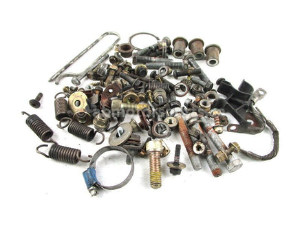 Assorted used Chassis and Body Hardware from a 2008 Skidoo Summit 800 X HO Snowmobile for sale. Shop our online catalog. Alberta Canada! We ship daily across Canada!