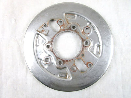 A used Brake Plate FR from a 1996 TRX400FW Honda OEM Part # 45110-HM7-006 for sale. Honda ATV parts online? Oh, Yes! Find parts that fit your unit here!