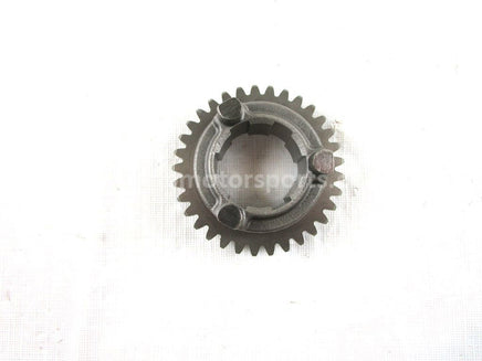 A used Countershaft 4th Gear 33T from a 2001 TRX450ES Honda OEM Part # 23471-HN0-A10 for sale. Honda ATV parts… Shop our online catalog… Alberta Canada!