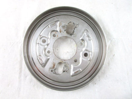 A used Brake Backing Plate FR from a 2001 TRX350ES Honda OEM Part # 45110-HN5-671 for sale. Honda ATV parts… Shop our online catalog… Alberta Canada!