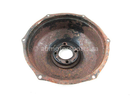 A used Brake Drum Cover from a 1991 TRX300 Honda OEM Part # 40520-HC4-000 for sale. Honda ATV parts online? Oh, Yes! Find parts that fit your unit here!