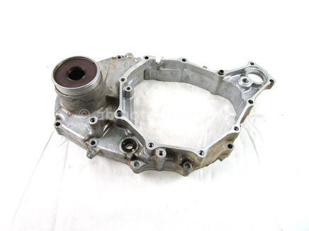 A used Rear Crankcase Cover from a 2006 TRX 500FM Honda OEM Part # 11340-HP0-A00 for sale. Honda ATV parts online? Oh, Yes! Find parts that fit your unit here!