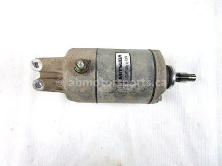 A used Starter from a 2004 TRX 450FM Honda OEM Part # 31200-HM7-A41 for sale. Honda ATV parts… Shop our online catalog… Alberta Canada!