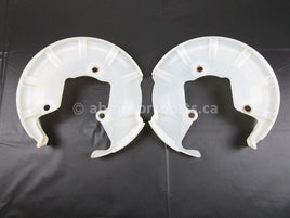 A used Brake Disc Covers from a 2018 RUBICON TRX 500FA Honda OEM Part # 45256-HR3-A20 for sale. Honda ATV parts online? Oh, Yes! Find parts that fit your unit here!