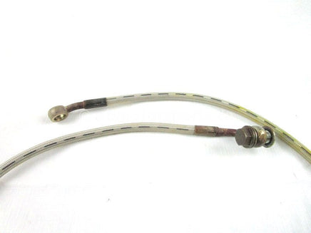 A used Rear Brake Line from a 2013 SPORTSMAN 400 Polaris OEM Part # 1911671 for sale. Polaris ATV salvage parts! Check our online catalog for parts!