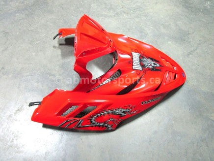 A used Hood from a 2008 FST IQ TURBO Polaris OEM Part # 5437016-551 for sale. Check out Polaris snowmobile parts in our online catalog!