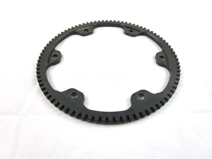 A used Ring Gear 84T from a 2006 RMK 700 Polaris OEM Part # 2870002 for sale. Polaris snowmobile salvage parts! Check our online catalog for parts!