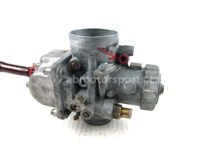 A used Carb from a 2000 SPORT TOURING Polaris OEM Part # 3130954 for sale. Check out Polaris snowmobile parts in our online catalog!