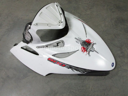 A used Hood from a 2009 DRAGON RMK 800 Polaris OEM Part # 2633728-570 for sale. Find your Polaris snowmobile parts in our online catalog!