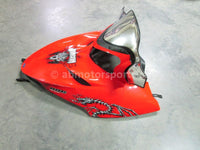 A used Hood from a 2008 DRAGON 800 155 Polaris OEM Part # 2633719-551 for sale. Check out Polaris snowmobile parts in our online catalog!