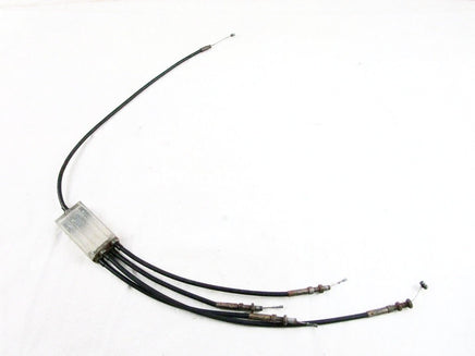 A used Throttle Cable from a 1997 XLT 600 Polaris OEM Part # 7080458 for sale. Check out Polaris snowmobile parts in our online catalog!
