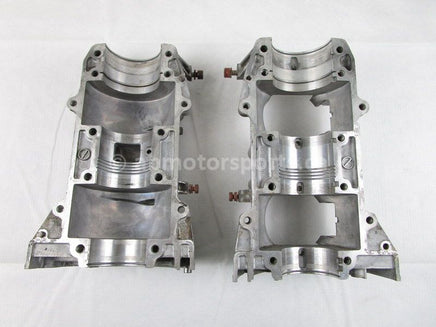 A used Crankcase from a 1999 TRAIL RMK 550F Polaris OEM Part # 3085907 for sale. Check out Polaris snowmobile parts in our online catalog!