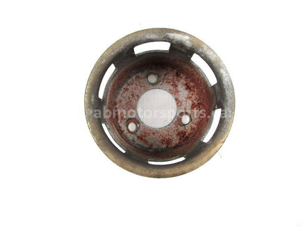 A used Starting Pulley from a 1999 TRAIL RMK 550F Polaris OEM Part # 3085685 for sale. Check out Polaris snowmobile parts in our online catalog!
