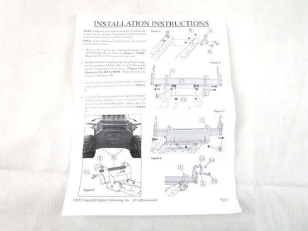 A new Plow Mount Adapter for a 2018 RANGER 1000 Polaris for sale. Check out our online catalog for more parts that will fit your unit!