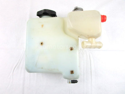 A used Oil Coolant Tank from a 1997 SUMMIT 500 Skidoo OEM Part # 572076900 for sale. Ski Doo snowmobile parts… Shop our online catalog… Alberta Canada!