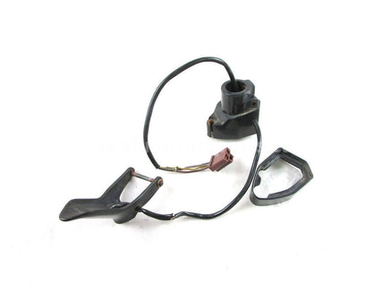 A used Heated Thumb Lever from a 1998 MXZ 500 Skidoo OEM Part # 572090300 for sale. Ski Doo snowmobile parts… Shop our online catalog… Alberta Canada!