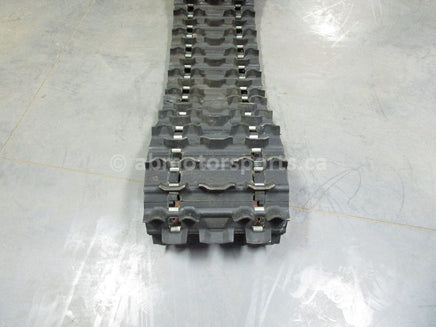 A used 15 inch X 136 inch with a 1.5 inch lug height Camoplast Sled Track for sale. Check out our online catalog for more parts that will fit your unit!