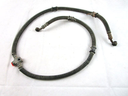 A used Brake Line 2 FL from a 2000 KODIAK 400FA Yamaha OEM Part # 5GH-25873-00-00 for sale. Yamaha ATV parts… Shop our online catalog… Alberta Canada!