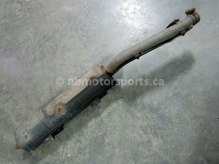 A used Muffler from a 1998 Grizzly 600 Yamaha OEM Part # 4WV-14611-00-00 for sale. Yamaha ATV parts. Shop our online catalog. Alberta Canada!