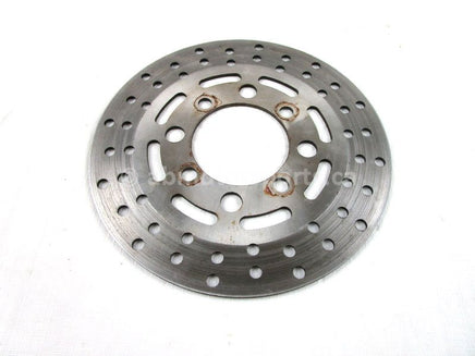 A used Brake Disc F from a 1998 Grizzly 600 Yamaha OEM Part # 4WV-2582T-00-00 for sale. Yamaha ATV parts. Shop our online catalog. Alberta Canada!