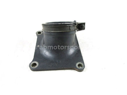 A used Carb Intake Boot from a 2001 YZ125 Yamaha OEM Part # 5MV-13565-00-00 for sale. Yamaha dirt bike parts… Shop our online catalog… Alberta Canada!