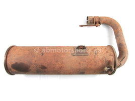 A used Muffler from a 2005 RHINO 660 Yamaha OEM Part # 5UG-E4710-00-00 for sale. Yamaha UTV parts… Shop our online catalog… Alberta Canada!