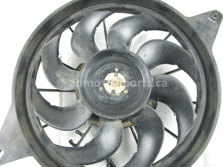 A used Cooling Fan from a 2005 RHINO 660 Yamaha OEM Part # 5UG-E2405-00-00 for sale. Yamaha UTV parts… Shop our online catalog… Alberta Canada!