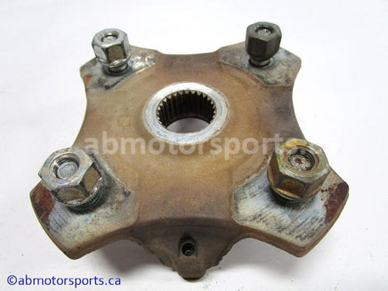 Used Arctic Cat ATV 650 V-TWIN FIS AUTO OEM part # 0502-599 rear hub with brake disc for sale