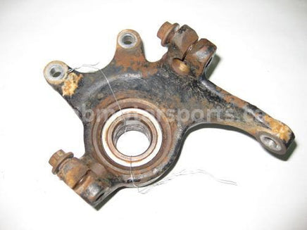Used Arctic Cat ATV 650 V-TWIN FIS AUTO OEM part # 0505-446 front right knuckle for sale