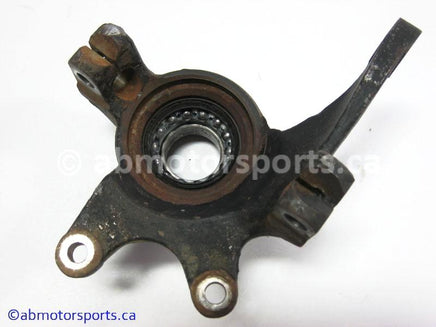Used Arctic Cat ATV 650 H1 4X4 OEM part # 0505-447 left front knuckle for sale