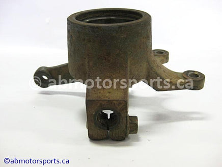 Used Arctic Cat ATV 700 MUD PRO OEM Part # 0505-576 KNUCKLE FRONT RIGHT for sale