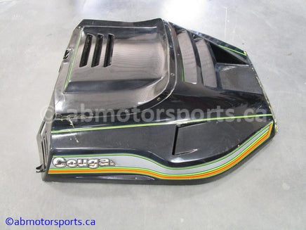 Used Arctic Cat Snow COUGAR 500 OEM part # 0718-037 hood for sale 