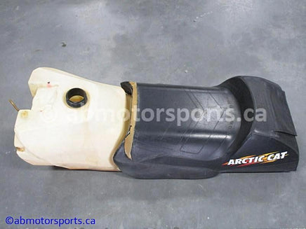 Used Arctic Cat Snow ZR 900 OEM part # 1718-354 seat with gas tank for sale 