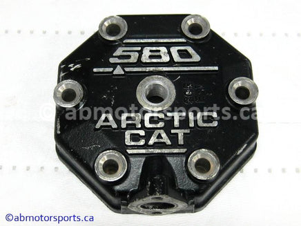 Used Arctic Cat Snow 580 EFI OEM part # 3004-064 cylinder head for sale 