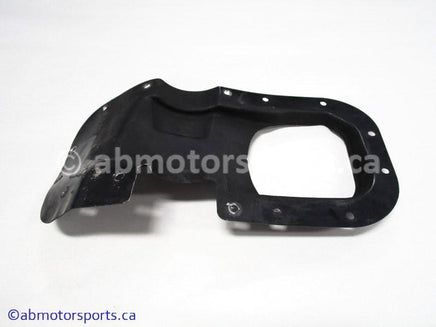 Used Arctic Cat Snow M8 Sno Pro OEM part # 1712-488 belly pan exhaust heat shield for sale