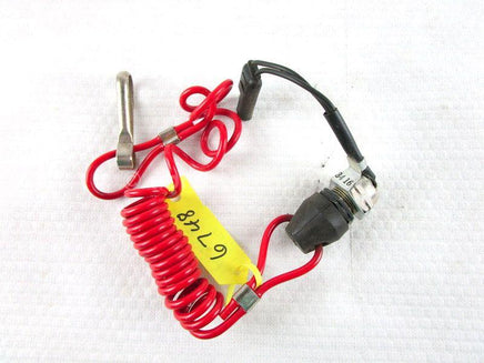 A used Tether Switch from a 2014 M8 HCR Arctic Cat OEM Part # 0709-071 for sale. Arctic Cat snowmobile parts? Our online catalog has parts to fit your unit!