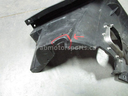A used Belly Pan Right from a 2009 M8 SNO PRO Arctci Cat OEM Part # 4706-076 for sale. Arctic Cat snowmobile parts? Our online catalog has parts to fit your unit!