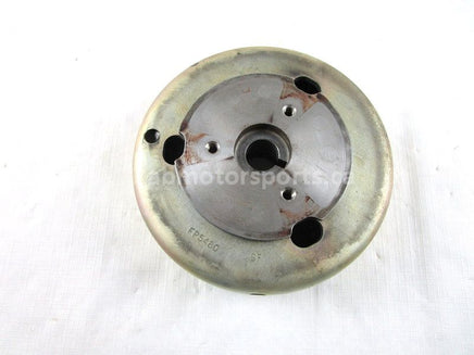 A used Flywheel from a 1990 JAG 340 FC Arctic Cat OEM Part # 3003-012 for sale. Arctic Cat snowmobile parts? Our online catalog has parts to fit your unit!