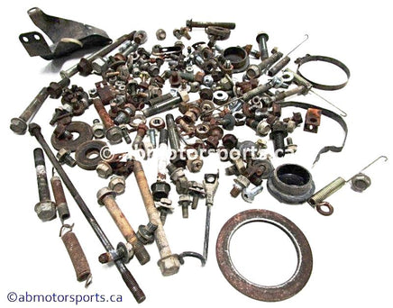 Used Yamaha BIG BEAR 350 ATV body nuts and bolts for sale 