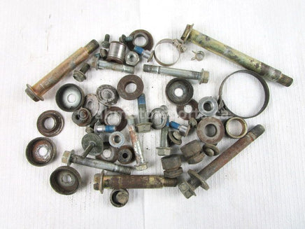 Assorted used Body and Frame Hardware from a 2004 Suzuki Quadsport Z400 ATV for sale. Shop our online catalog. Alberta Canada! We ship daily across Canada!