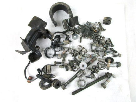 Assorted used Body and Frame Hardware from a 2006 WR 250F Yamaha dirt bike for sale. Shop our online catalog. Alberta Canada! We ship daily across Canada!