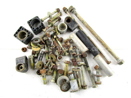 Assorted used Skid Hardware from a 2007 Skidoo MXZ 800 snowmobile for sale. Shop our online catalog. Alberta Canada! We ship daily across Canada!