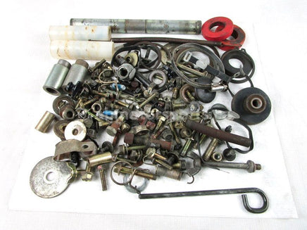 Assorted mixed Skid and Chassis Hardware from a 1991 Yamaha Phazer II snowmobile for sale. Shop our online catalog. Alberta Canada! We ship daily across Canada!