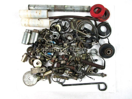 Assorted mixed Skid and Chassis Hardware from a 1991 Yamaha Phazer II snowmobile for sale. Shop our online catalog. Alberta Canada! We ship daily across Canada!