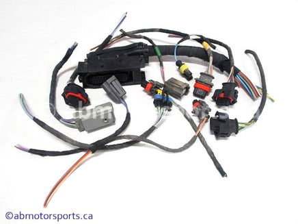 Used Can Am ATV OUTLANDER MAX 800 OEM part # 420664229 engine wiring harness connectors for sale 